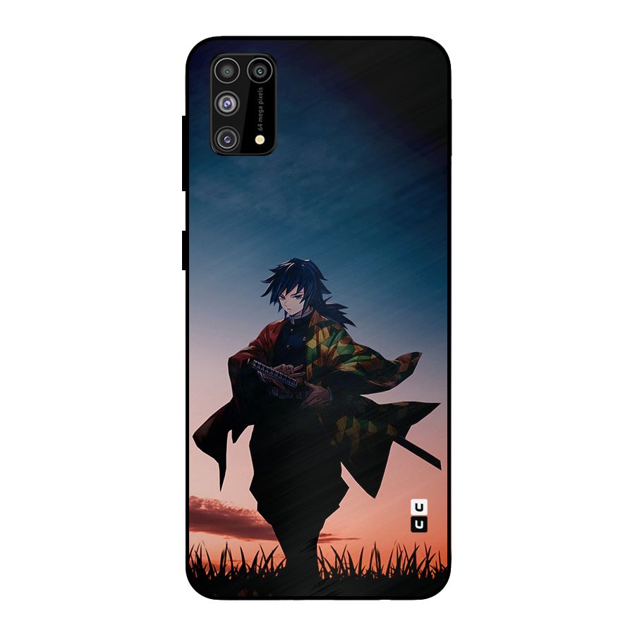 Giyu Tomioka Stance Metal Back Case for Galaxy F41