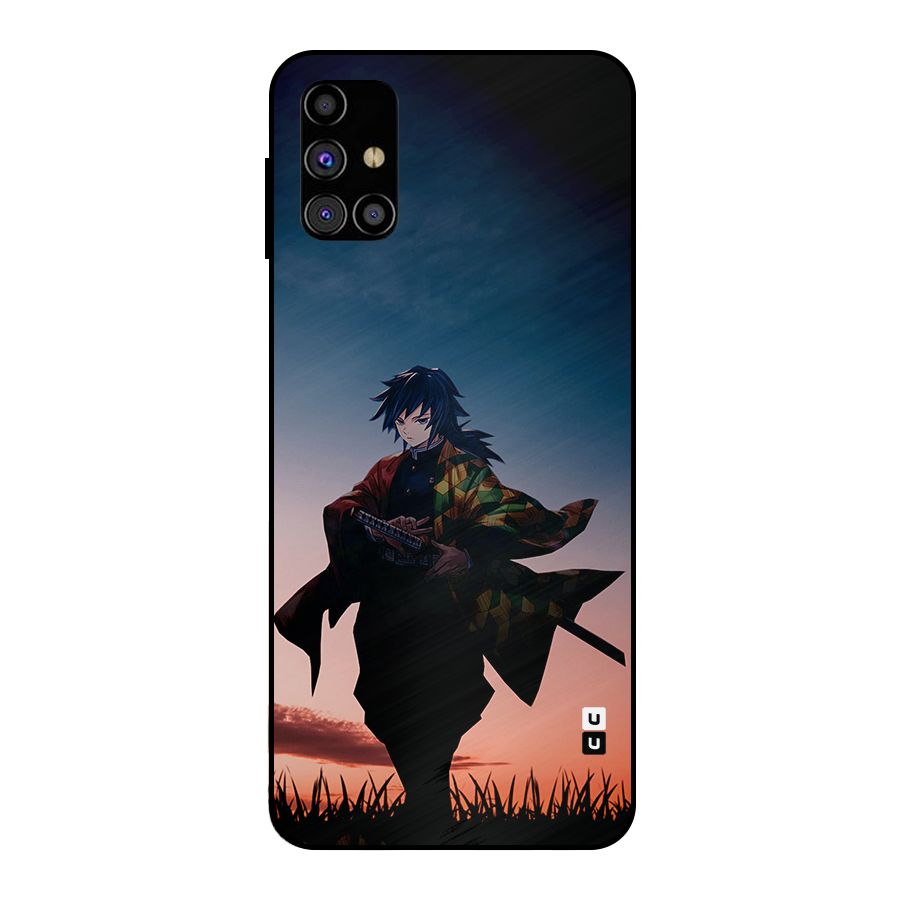 Giyu Tomioka Stance Metal Back Case for Galaxy M31s