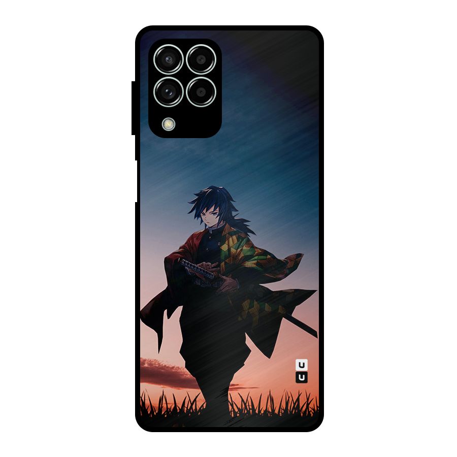 Giyu Tomioka Stance Metal Back Case for Galaxy M33
