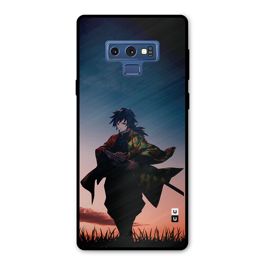 Giyu Tomioka Stance Metal Back Case for Galaxy Note 9