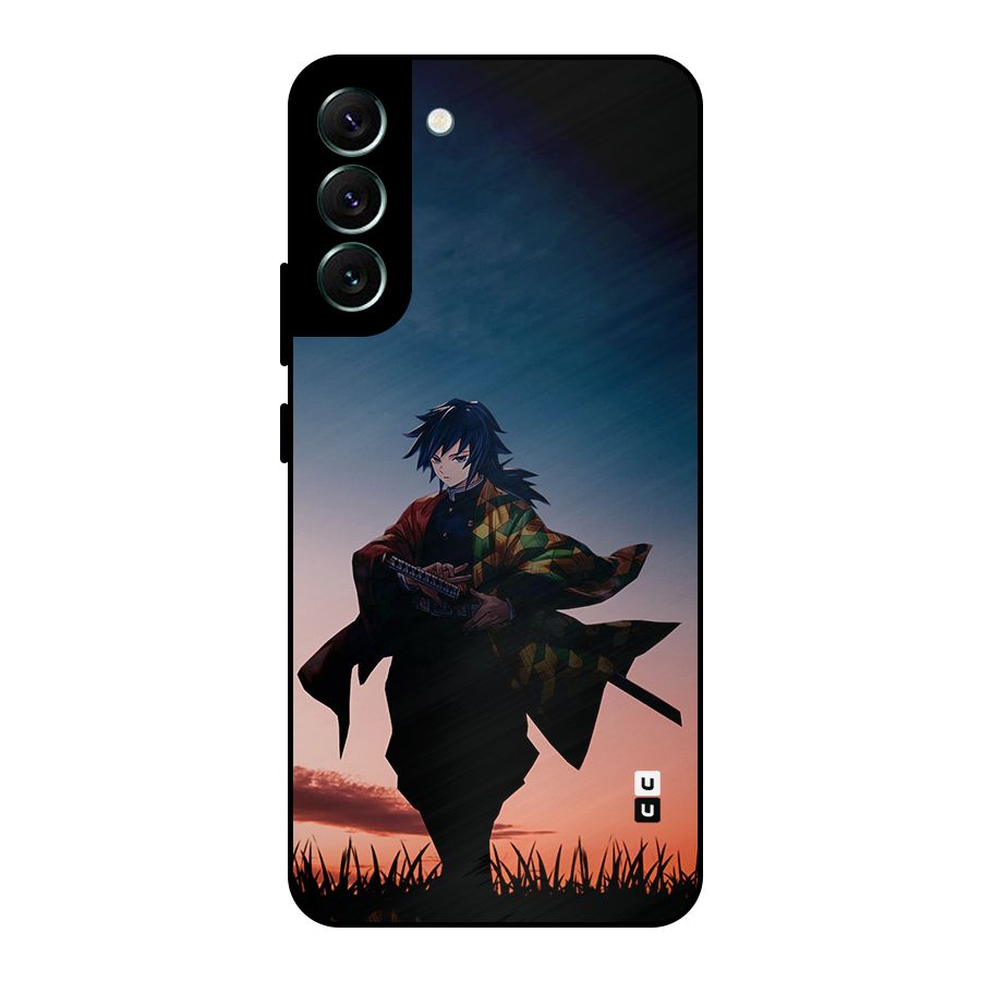 Giyu Tomioka Stance Metal Back Case for Galaxy S22 Plus 5G