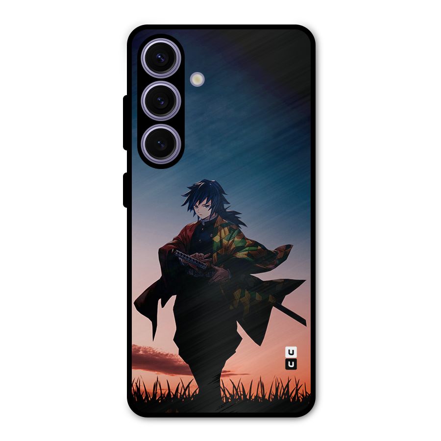 Giyu Tomioka Stance Metal Back Case for Galaxy S24