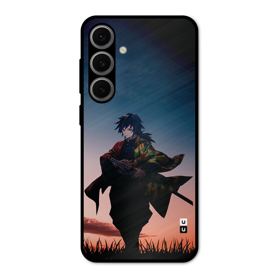 Giyu Tomioka Stance Metal Back Case for Galaxy S24 FE