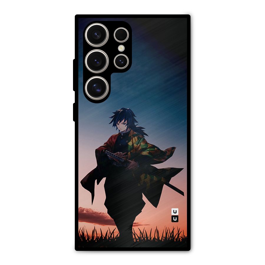 Giyu Tomioka Stance Metal Back Case for Galaxy S24 Ultra
