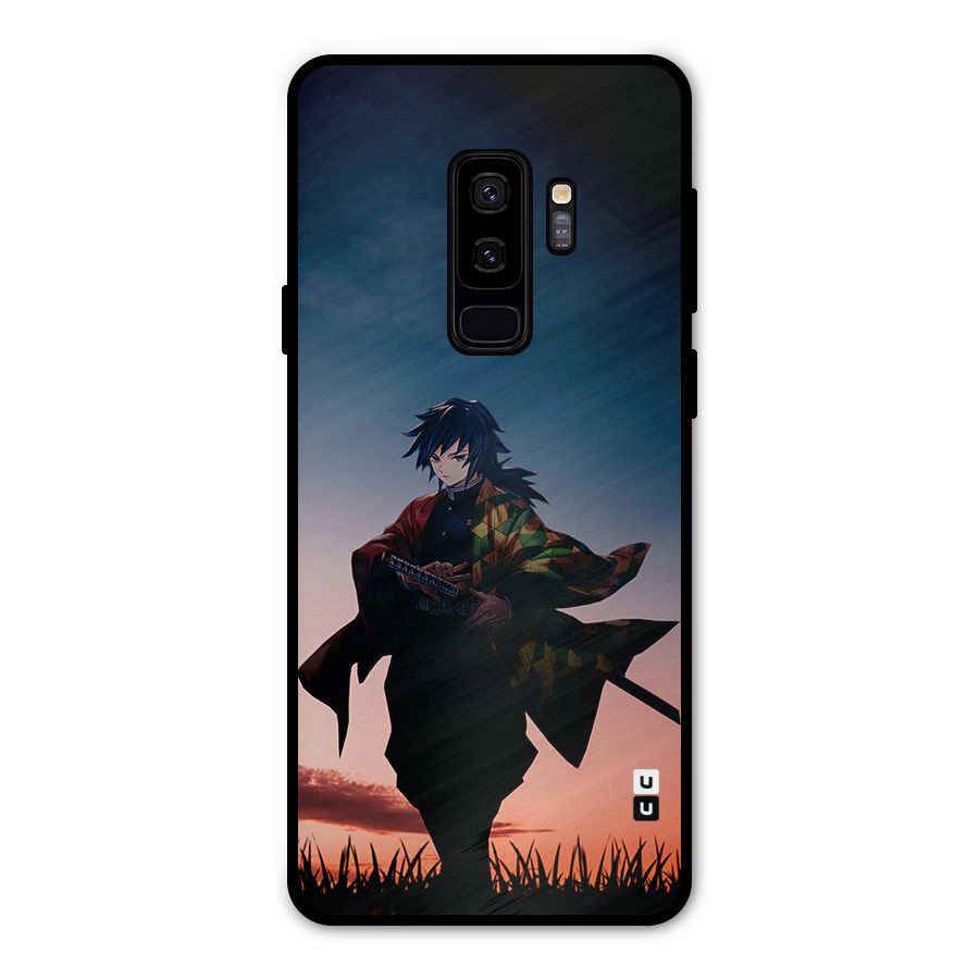 Giyu Tomioka Stance Metal Back Case for Galaxy S9 Plus