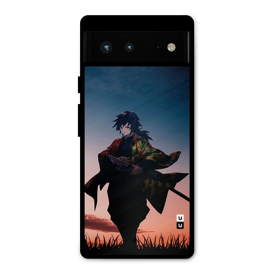 Giyu Tomioka Stance Metal Back Case for Google Pixel 6