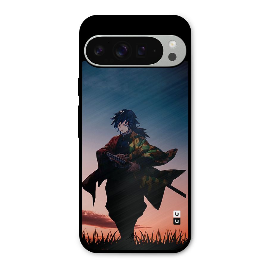 Giyu Tomioka Stance Metal Back Case for Google Pixel 9 Pro XL