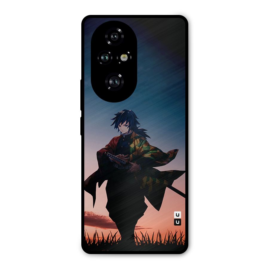 Giyu Tomioka Stance Metal Back Case for Honor 200 Pro