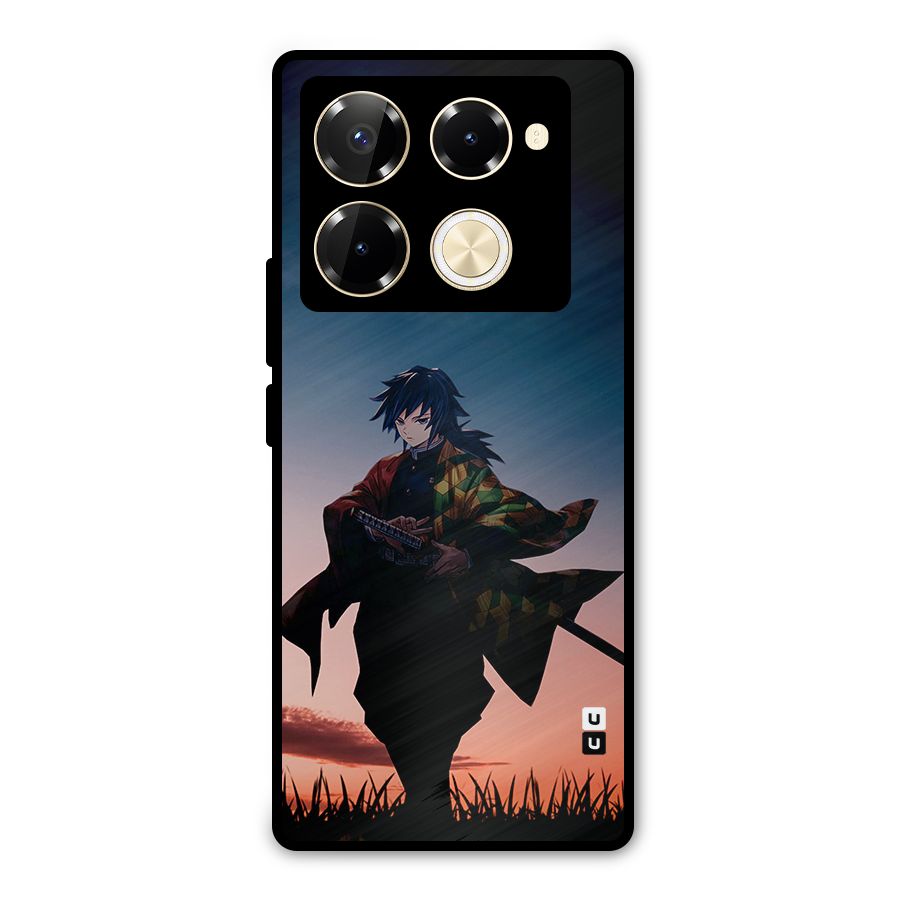 Giyu Tomioka Stance Metal Back Case for Infinix Note 40 Pro