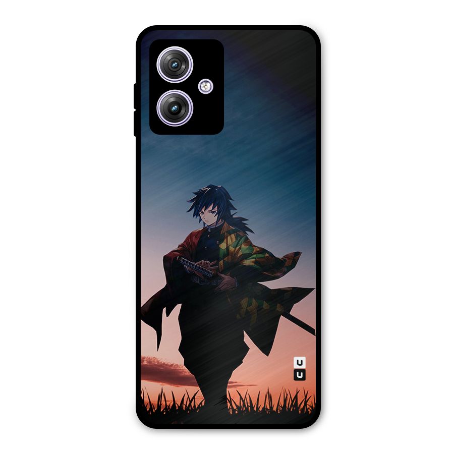 Giyu Tomioka Stance Metal Back Case for Moto G64