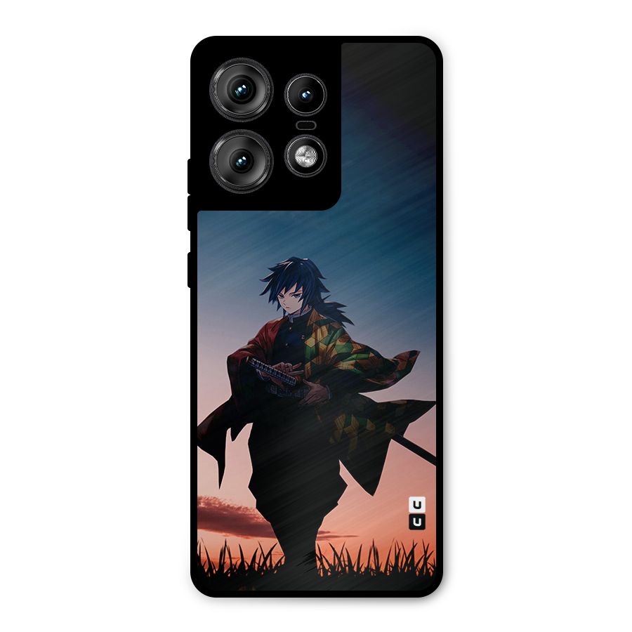 Giyu Tomioka Stance Metal Back Case for Motorola Edge 50 Pro
