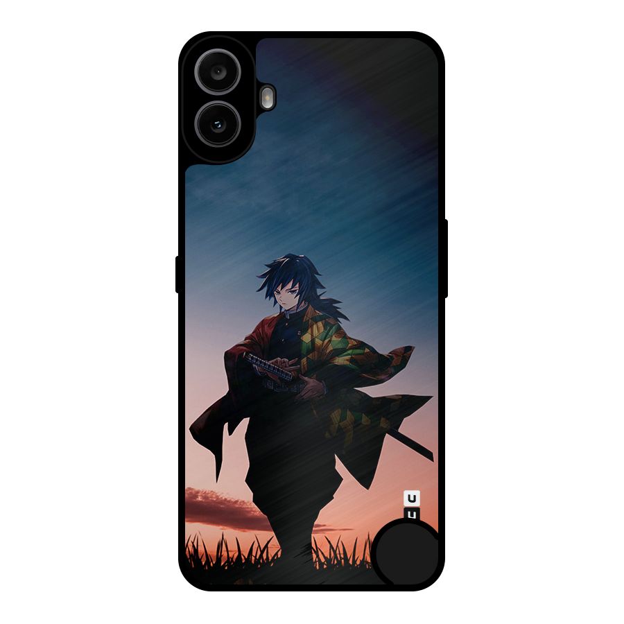 Giyu Tomioka Stance Metal Back Case for Nothing CMF Phone 1