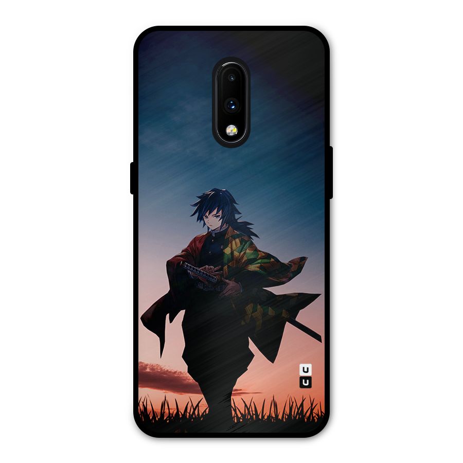 Giyu Tomioka Stance Metal Back Case for OnePlus 7