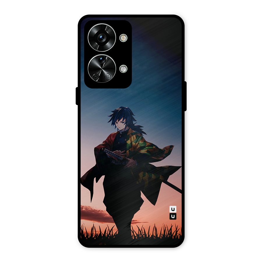 Giyu Tomioka Stance Metal Back Case for OnePlus Nord 2T