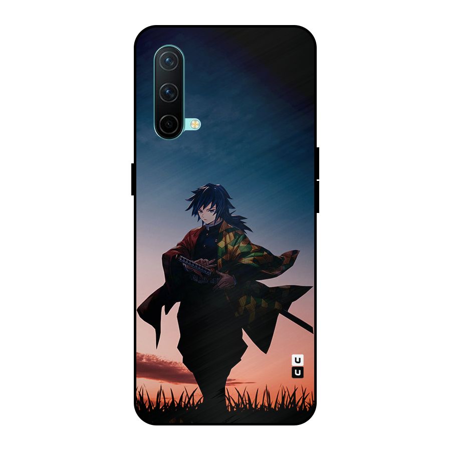 Giyu Tomioka Stance Metal Back Case for OnePlus Nord CE 5G