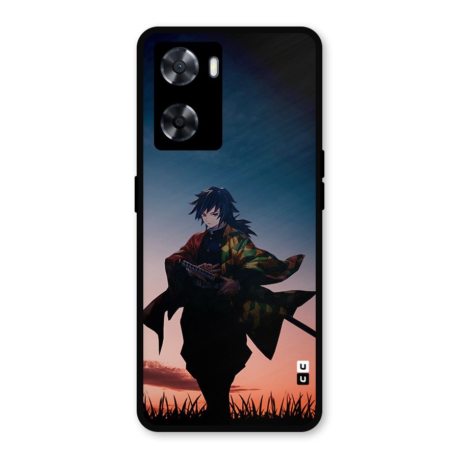 Giyu Tomioka Stance Metal Back Case for Oppo A77s