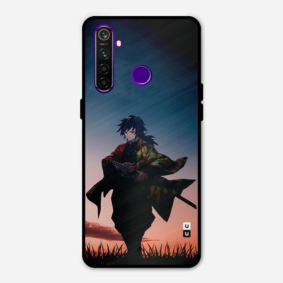 Giyu Tomioka Stance Metal Back Case for Realme 5 Pro
