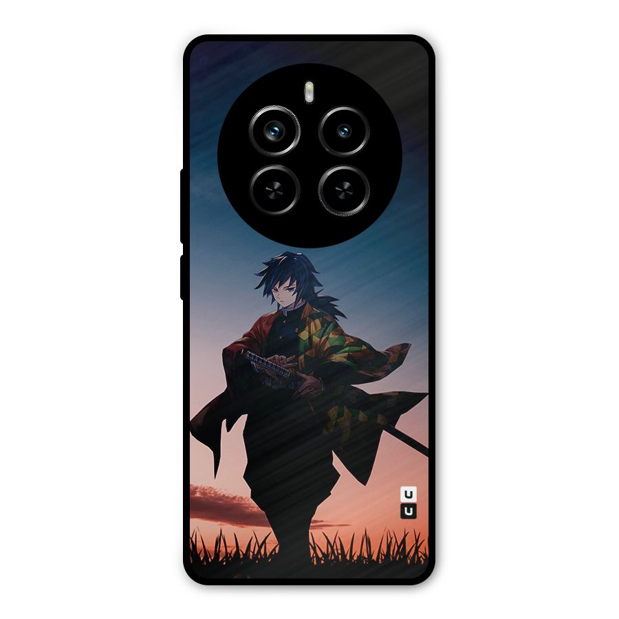 Giyu Tomioka Stance Metal Back Case for Realme P1 Pro