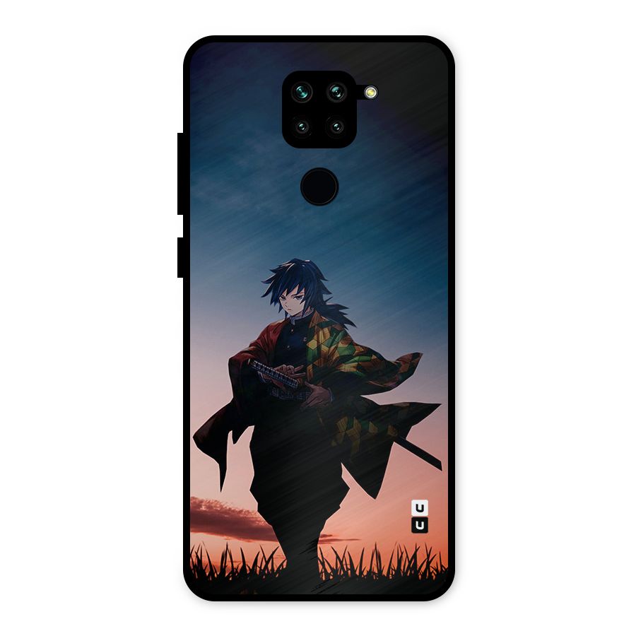 Giyu Tomioka Stance Metal Back Case for Redmi Note 9