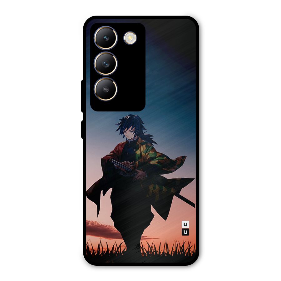 Giyu Tomioka Stance Metal Back Case for Vivo T3 5G