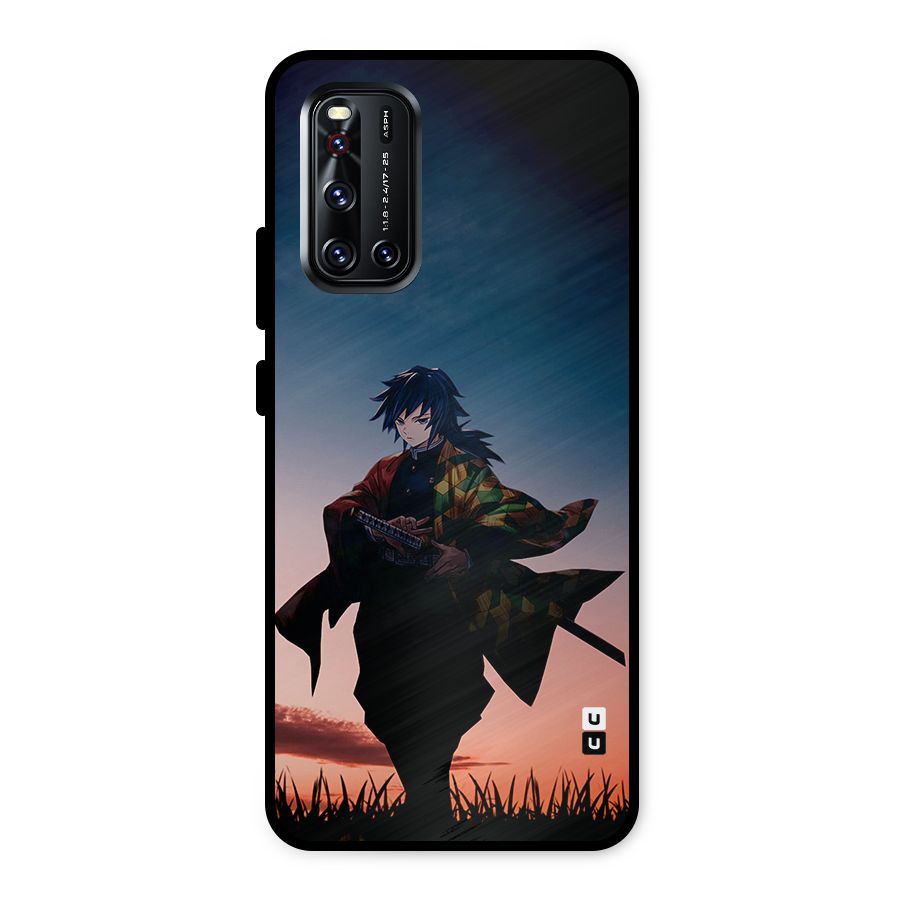 Giyu Tomioka Stance Metal Back Case for Vivo V19