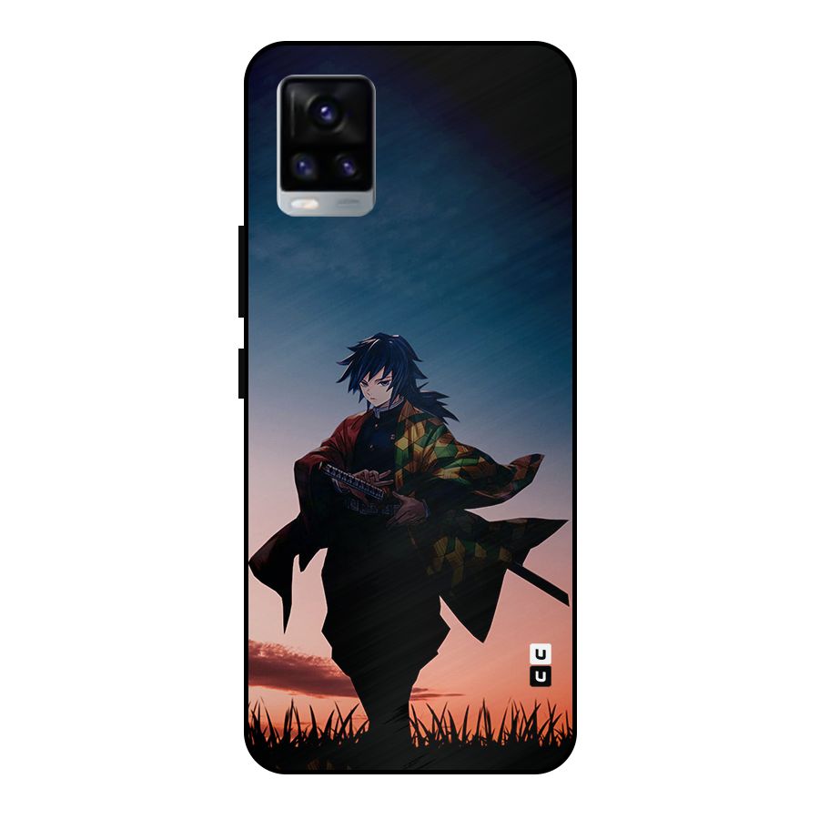 Giyu Tomioka Stance Metal Back Case for Vivo V20 2021