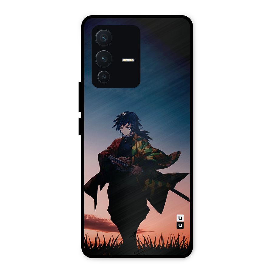 Giyu Tomioka Stance Metal Back Case for Vivo V23 5G