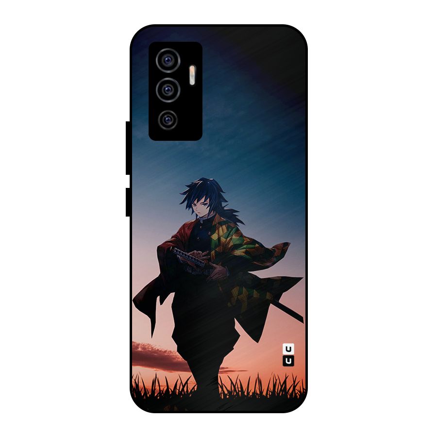 Giyu Tomioka Stance Metal Back Case for Vivo V23e