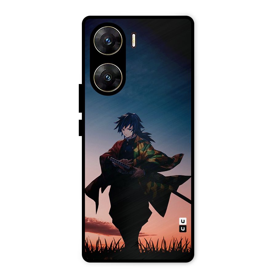 Giyu Tomioka Stance Metal Back Case for Vivo V29e