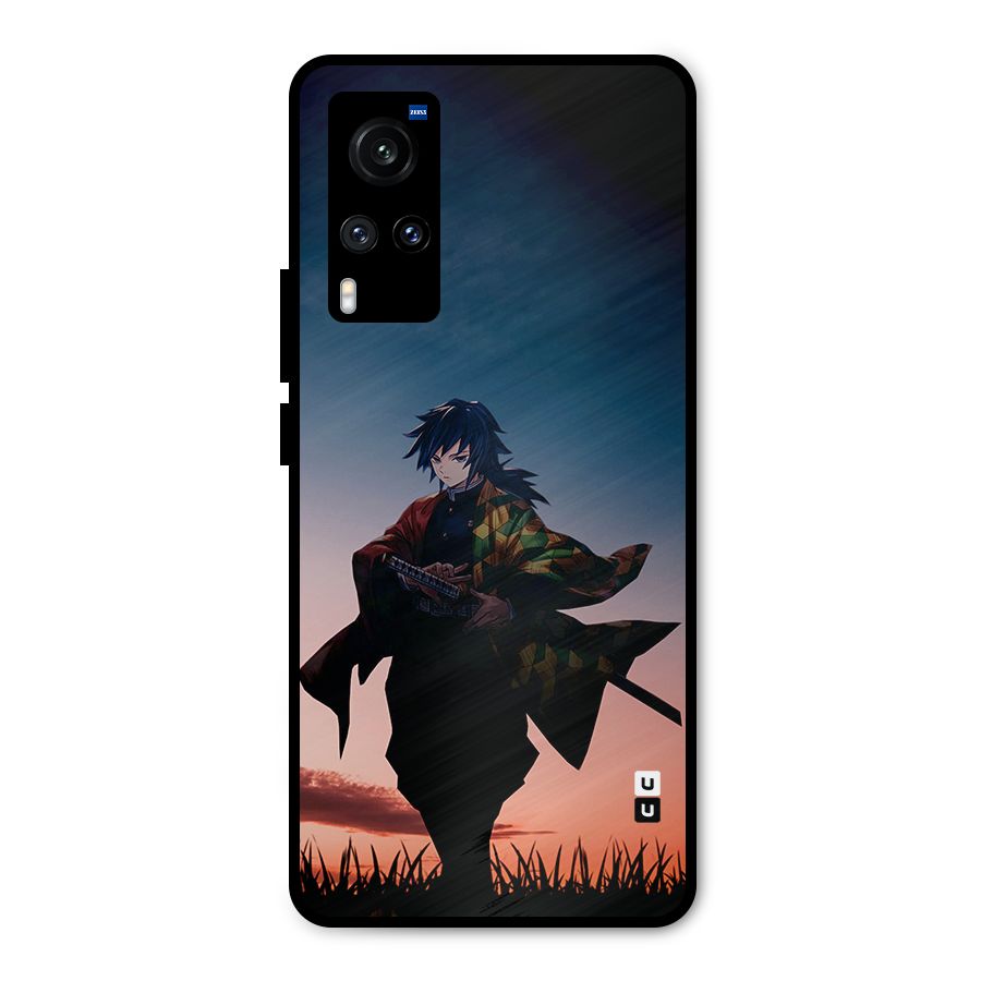 Giyu Tomioka Stance Metal Back Case for Vivo X60
