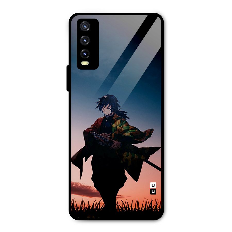 Giyu Tomioka Stance Metal Back Case for Vivo Y20g
