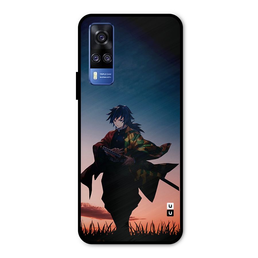 Giyu Tomioka Stance Metal Back Case for Vivo Y31