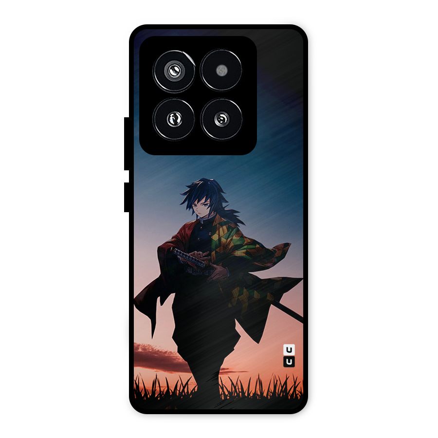 Giyu Tomioka Stance Metal Back Case for Xiaomi 14 Pro