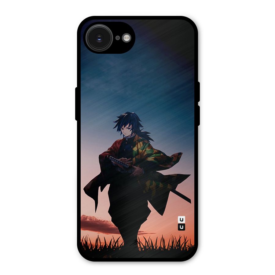 Giyu Tomioka Stance Metal Back Case for iPhone 16e