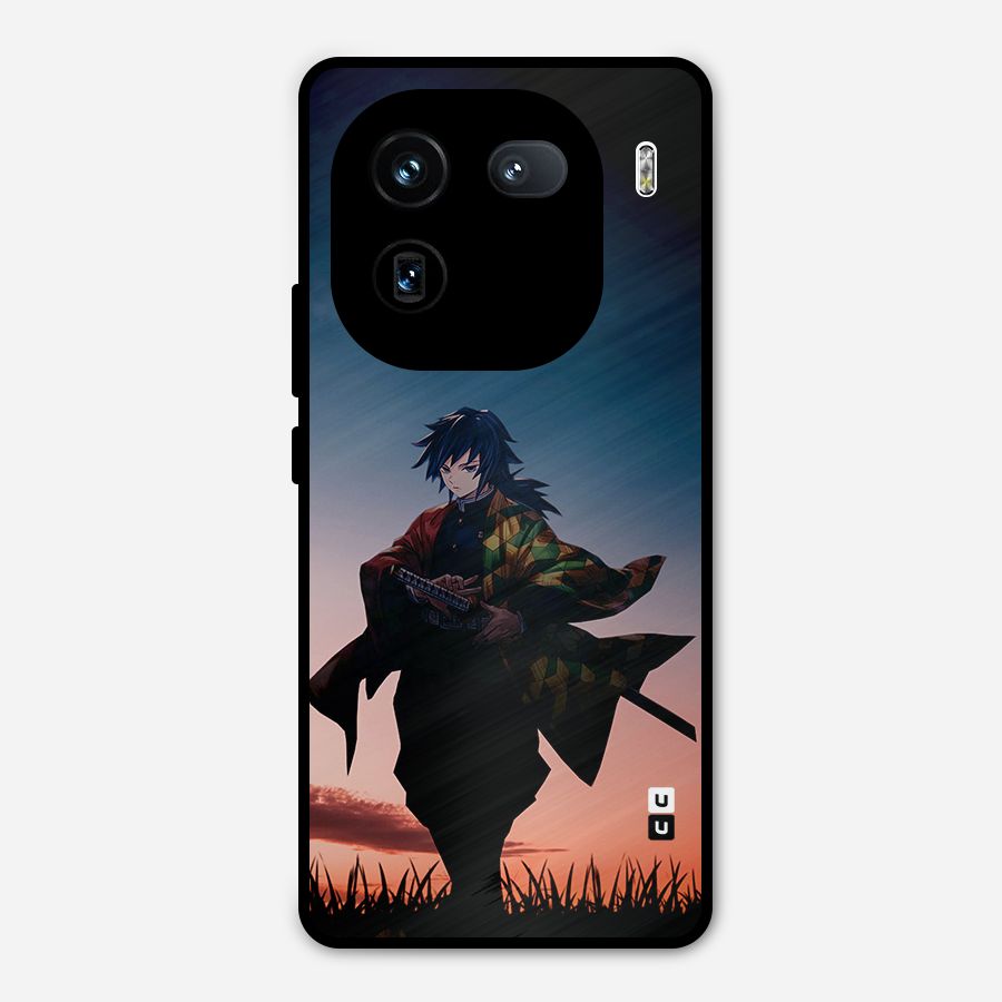 Giyu Tomioka Stance Metal Back Case for iQOO 12