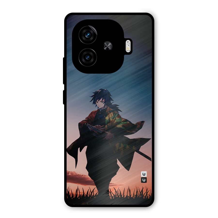 Giyu Tomioka Stance Metal Back Case for iQOO Z9 Turbo