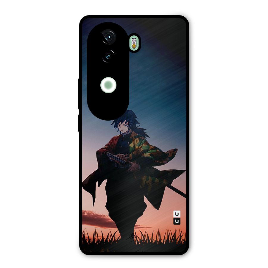 Giyu Tomioka Stance Metal Back Case for iQOO Z9s