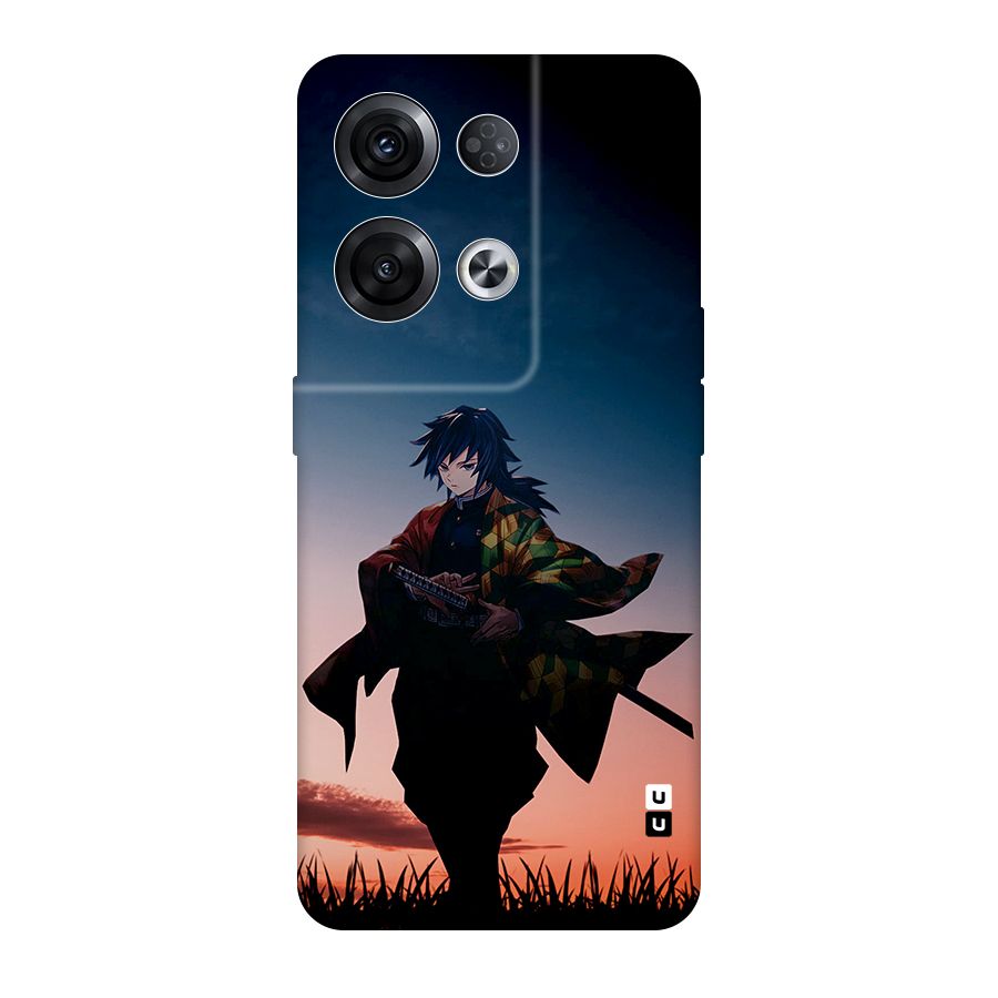 Giyu Tomioka Stance Original Polycarbonate Back Case for Oppo Reno8 Pro 5G