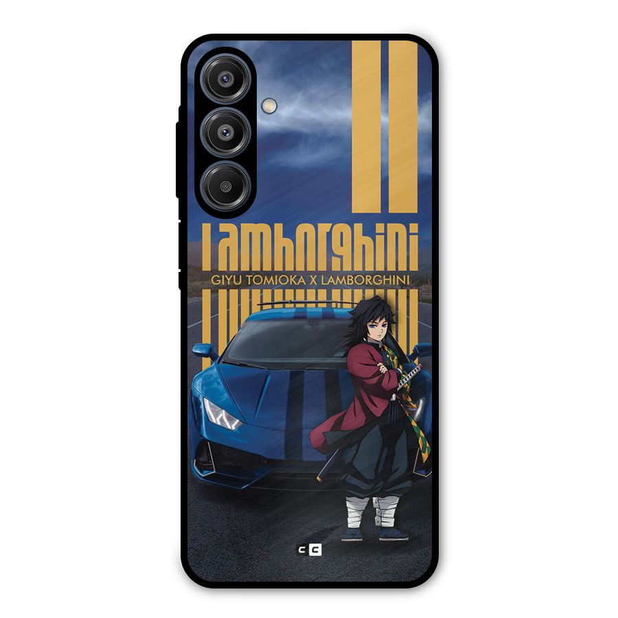 Giyu Tomioka Supercar Metal Back Case for Galaxy A16 5G