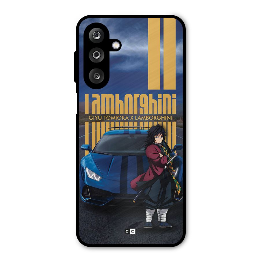Giyu Tomioka Supercar Metal Back Case for Galaxy M36
