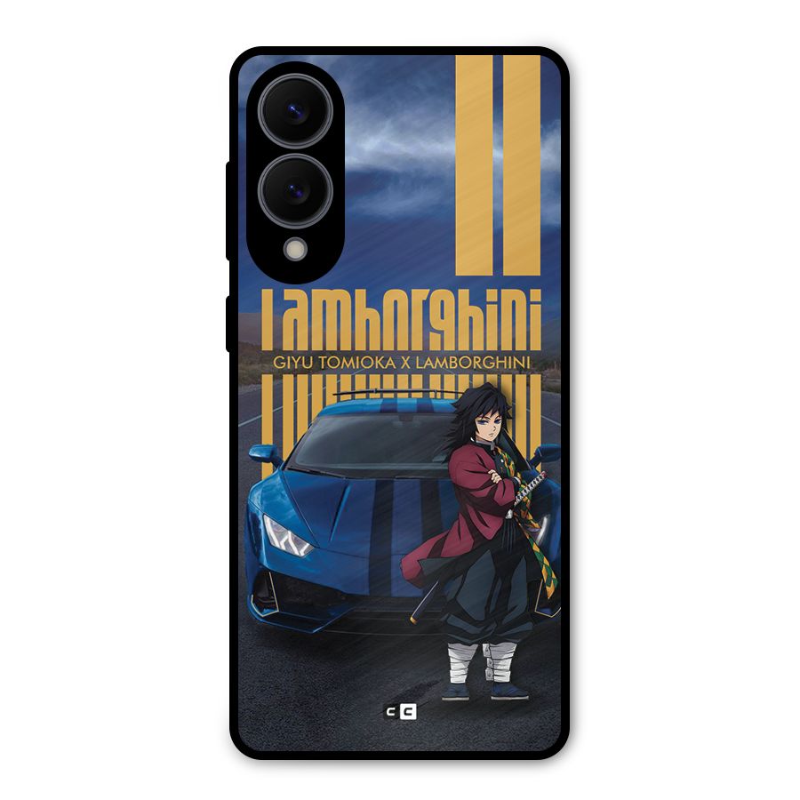 Giyu Tomioka Supercar Metal Back Case for Galaxy S25 Edge