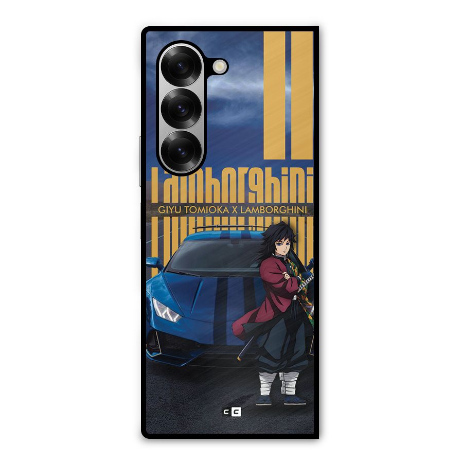 Giyu Tomioka Supercar Metal Back Case for Galaxy Z Fold6