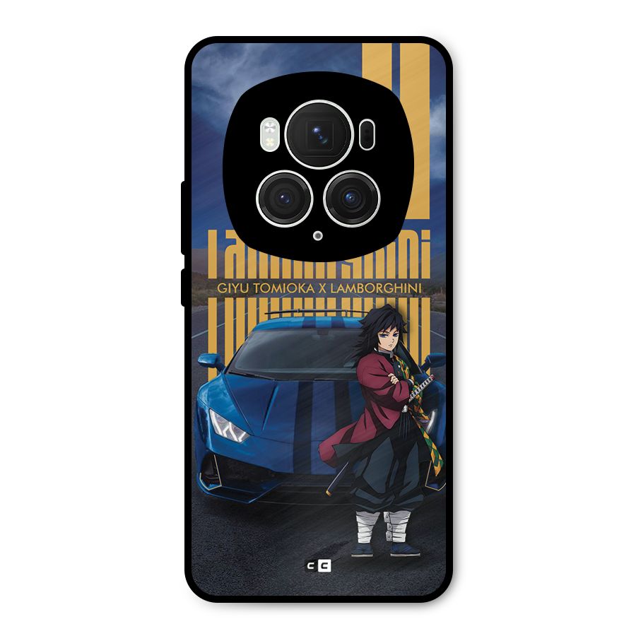 Giyu Tomioka Supercar Metal Back Case for Honor Magic6 Pro