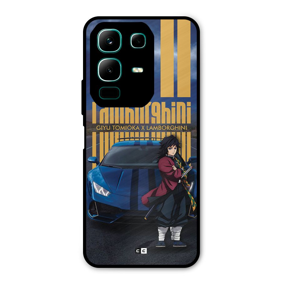 Giyu Tomioka Supercar Metal Back Case for Infinix Note 50x