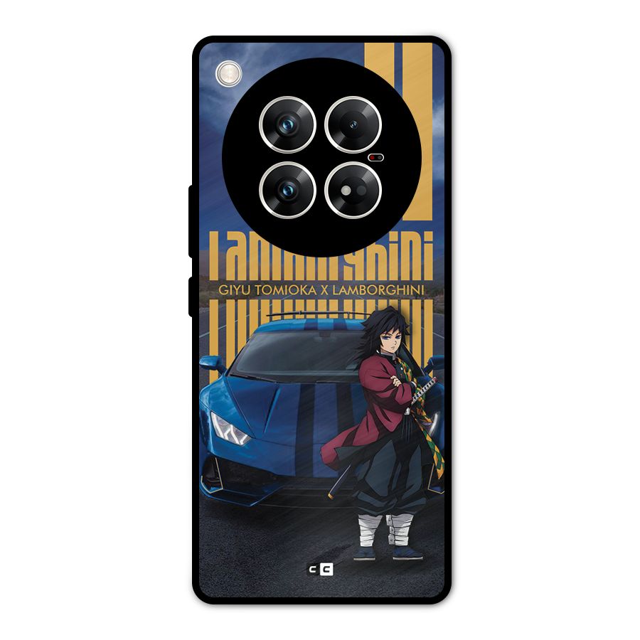 Giyu Tomioka Supercar Metal Back Case for Infinix Zero 40 5G