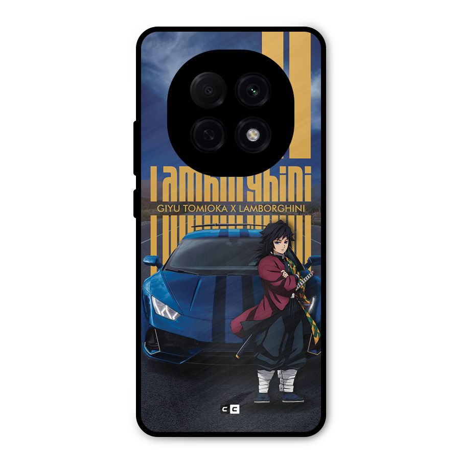 Giyu Tomioka Supercar Metal Back Case for Oppo F29 Pro