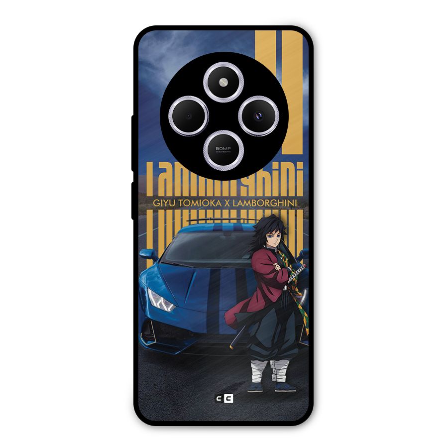 Giyu Tomioka Supercar Metal Back Case for Poco M7