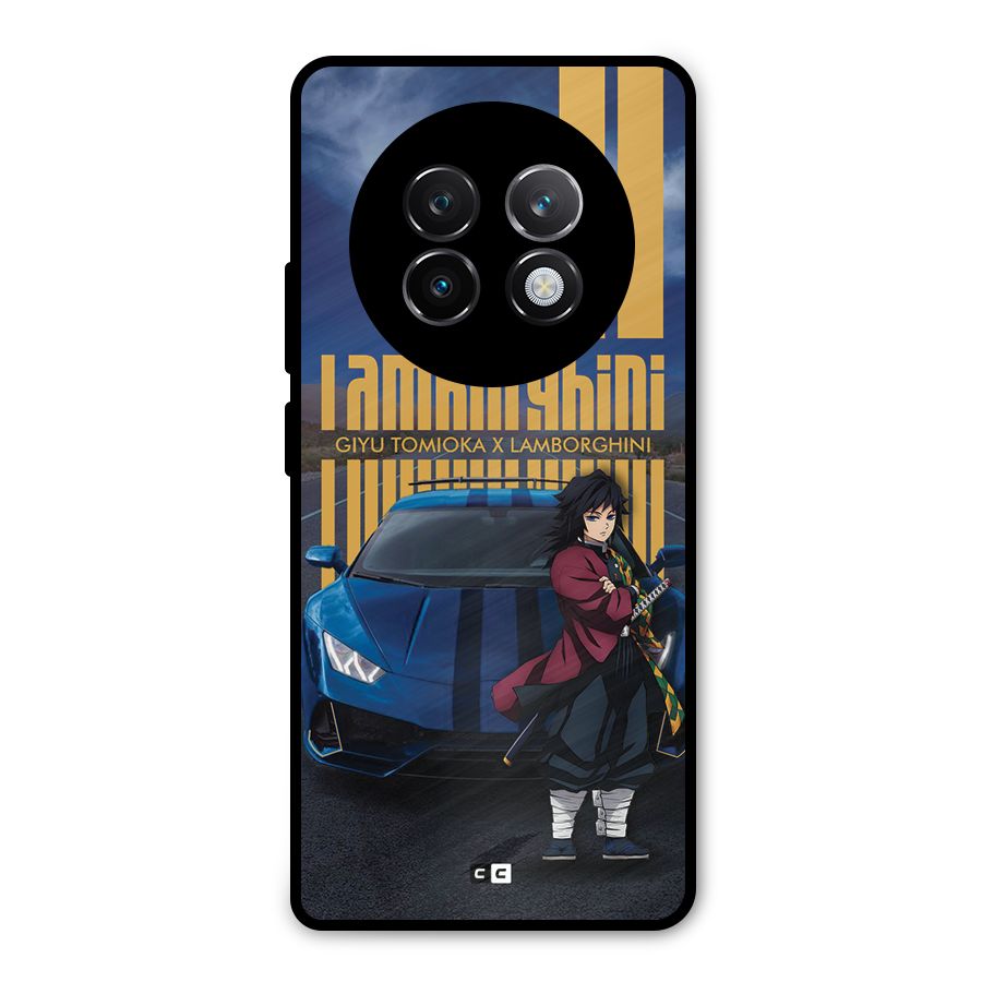 Giyu Tomioka Supercar Metal Back Case for Realme 13 Plus