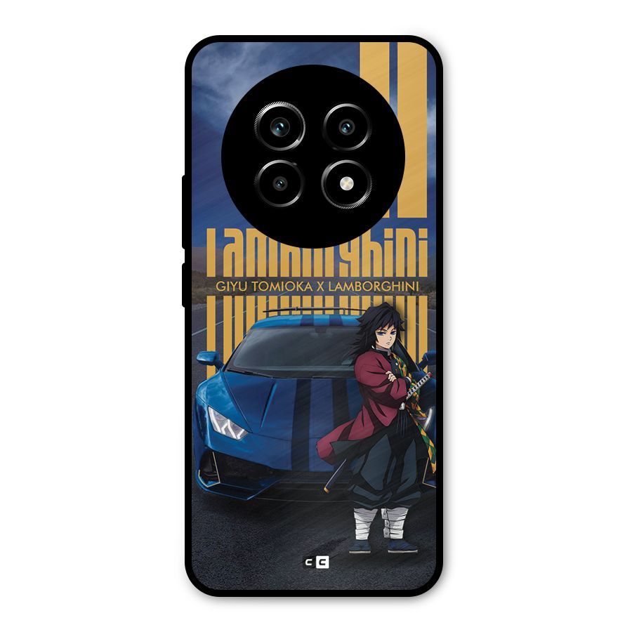 Giyu Tomioka Supercar Metal Back Case for Realme 13 Pro