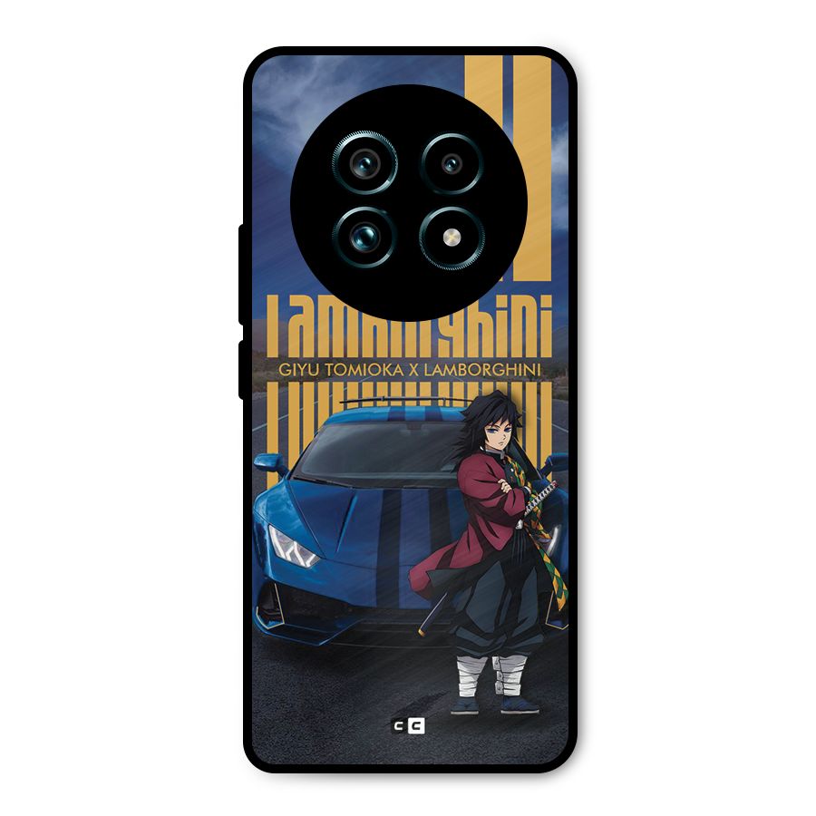 Giyu Tomioka Supercar Metal Back Case for Realme 13 Pro Plus